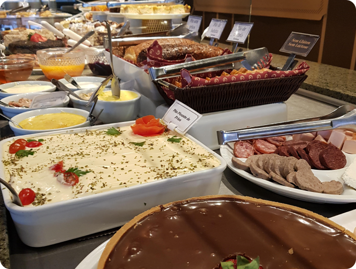 Buffet de café da manhã